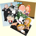 Кадры из мультсериала Гриффины (Family Guy
